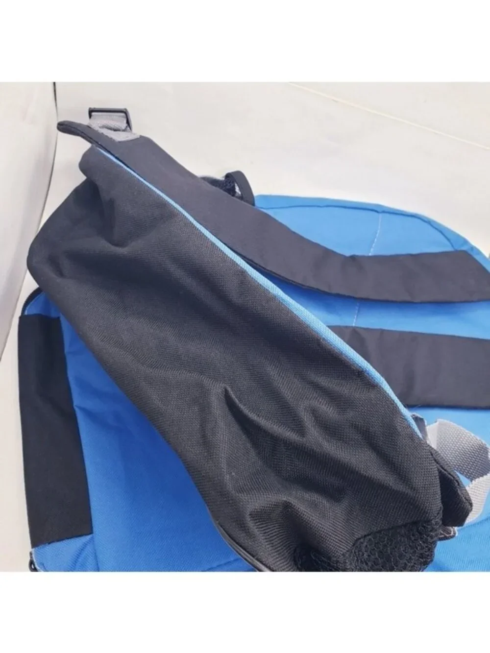 Batman The Dark Knight Rises Backpack Blue & Black With Detachable Lunchbox